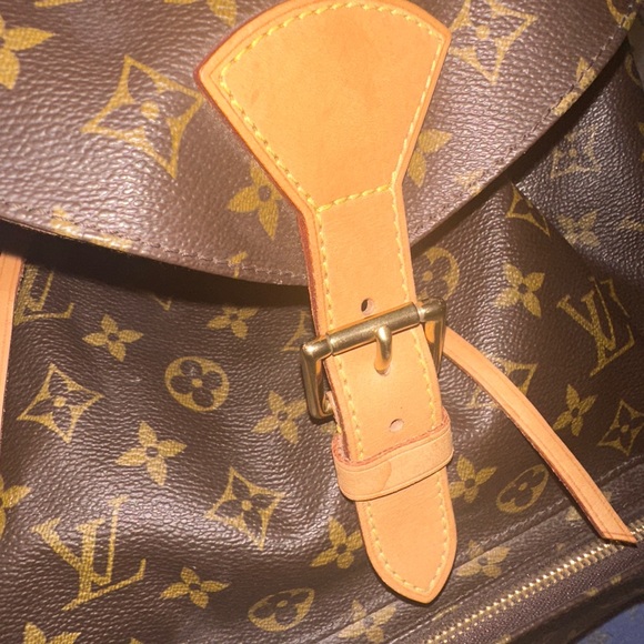 Louis Vuitton Montsouris GM Backpack in Monogram Canvas AUTHENTIC - Picture 3 of 10